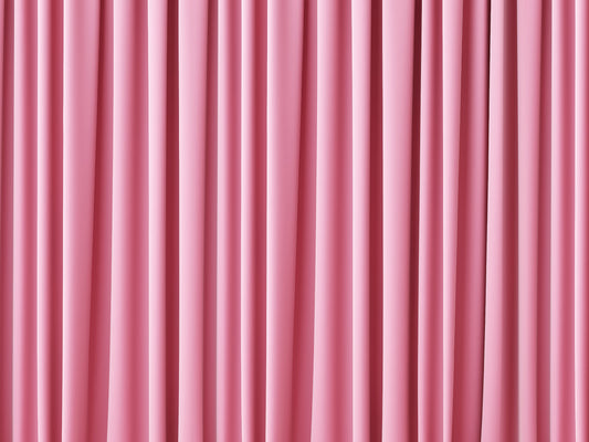Pink drape